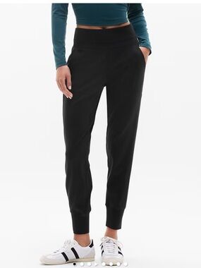 Athleta Venice Black High-Rise Jogger Pants